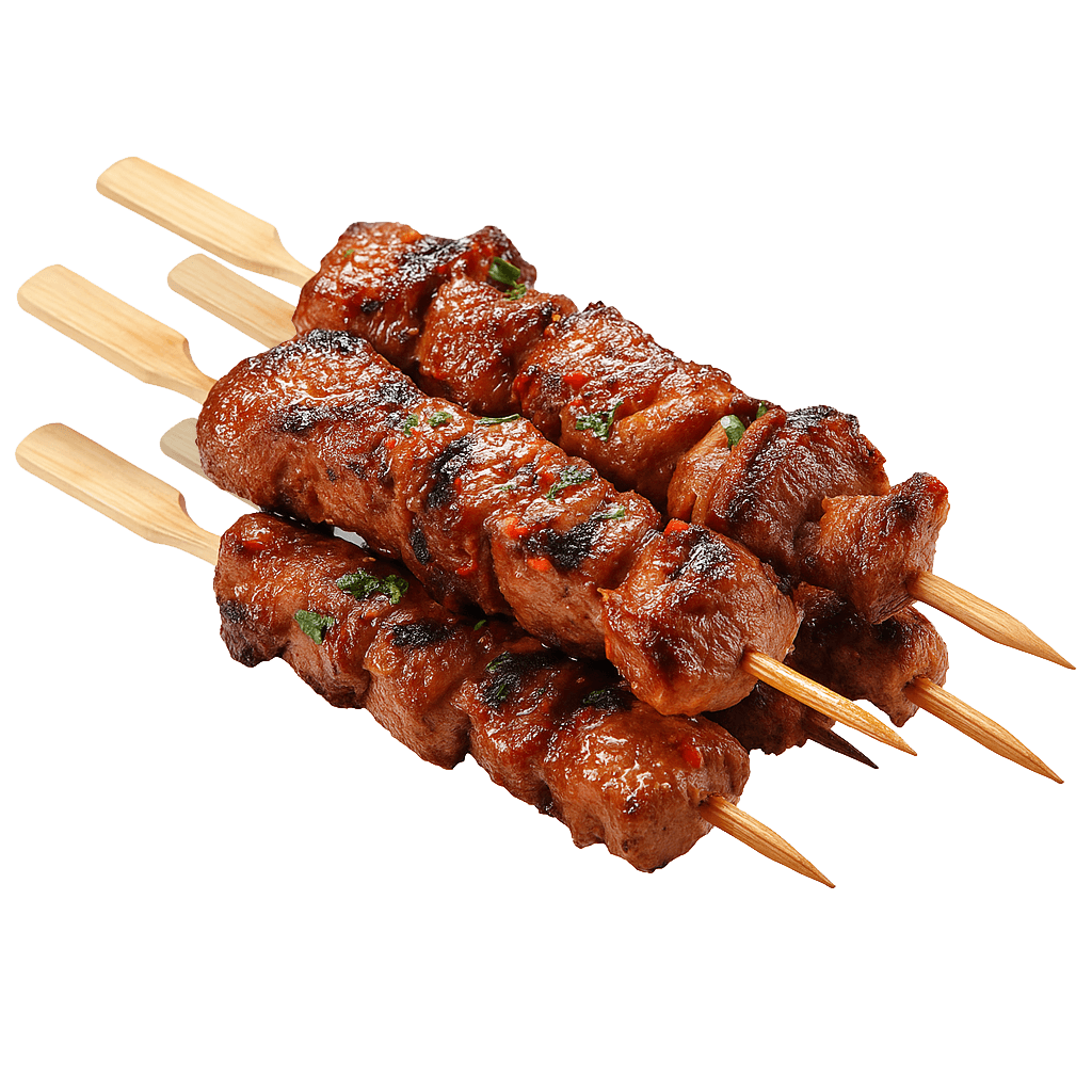 15cm Bamboo Paddle Skewers - Pack of 50 | Bamboo Cocktail Picks for Kebabs, Burgers, Appetisers, Fruit, BBQ & Crafts (50, 15cm / 6 Inch)
