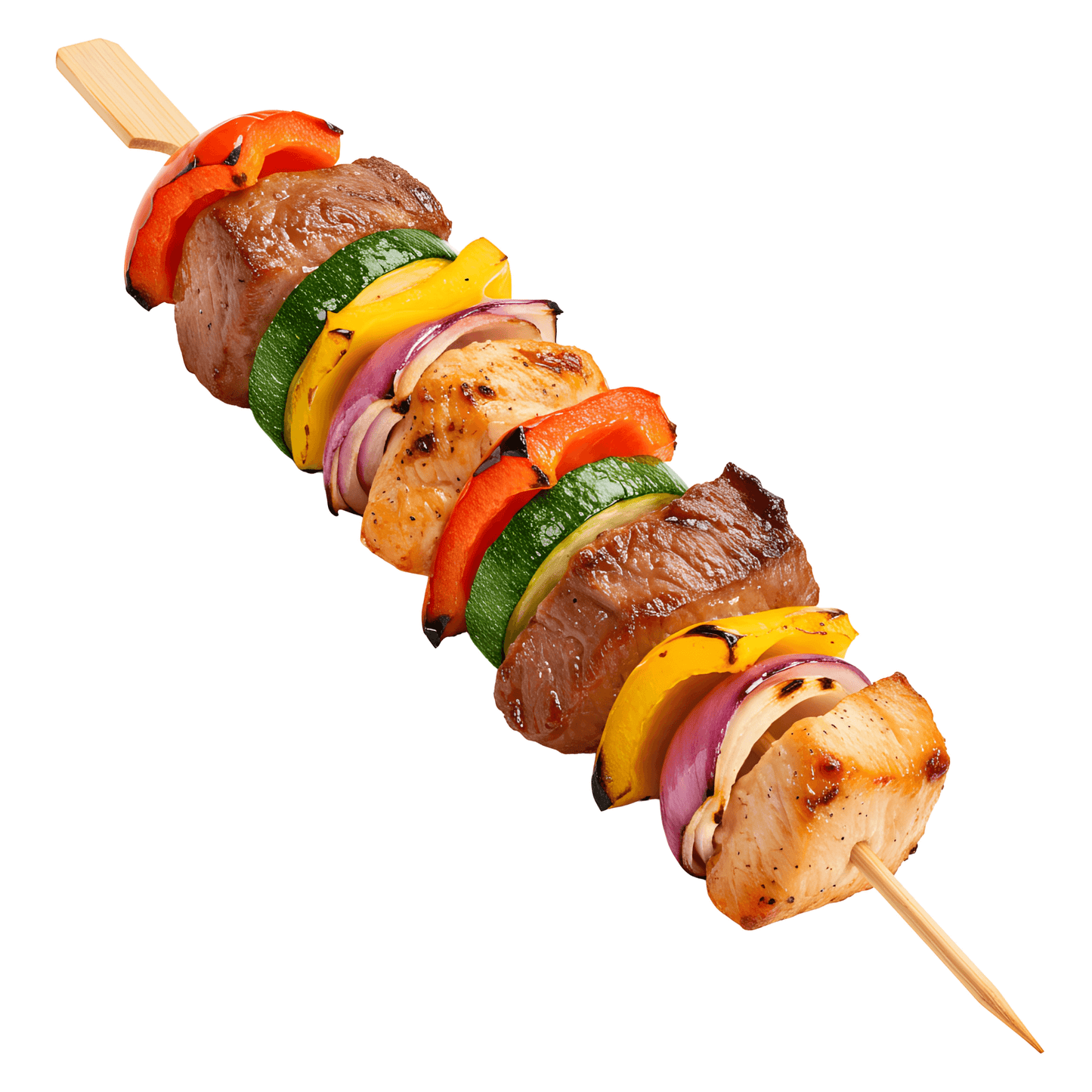 15cm Bamboo Paddle Skewers - Pack of 50 | Bamboo Cocktail Picks for Kebabs, Burgers, Appetisers, Fruit, BBQ & Crafts (50, 15cm / 6 Inch)