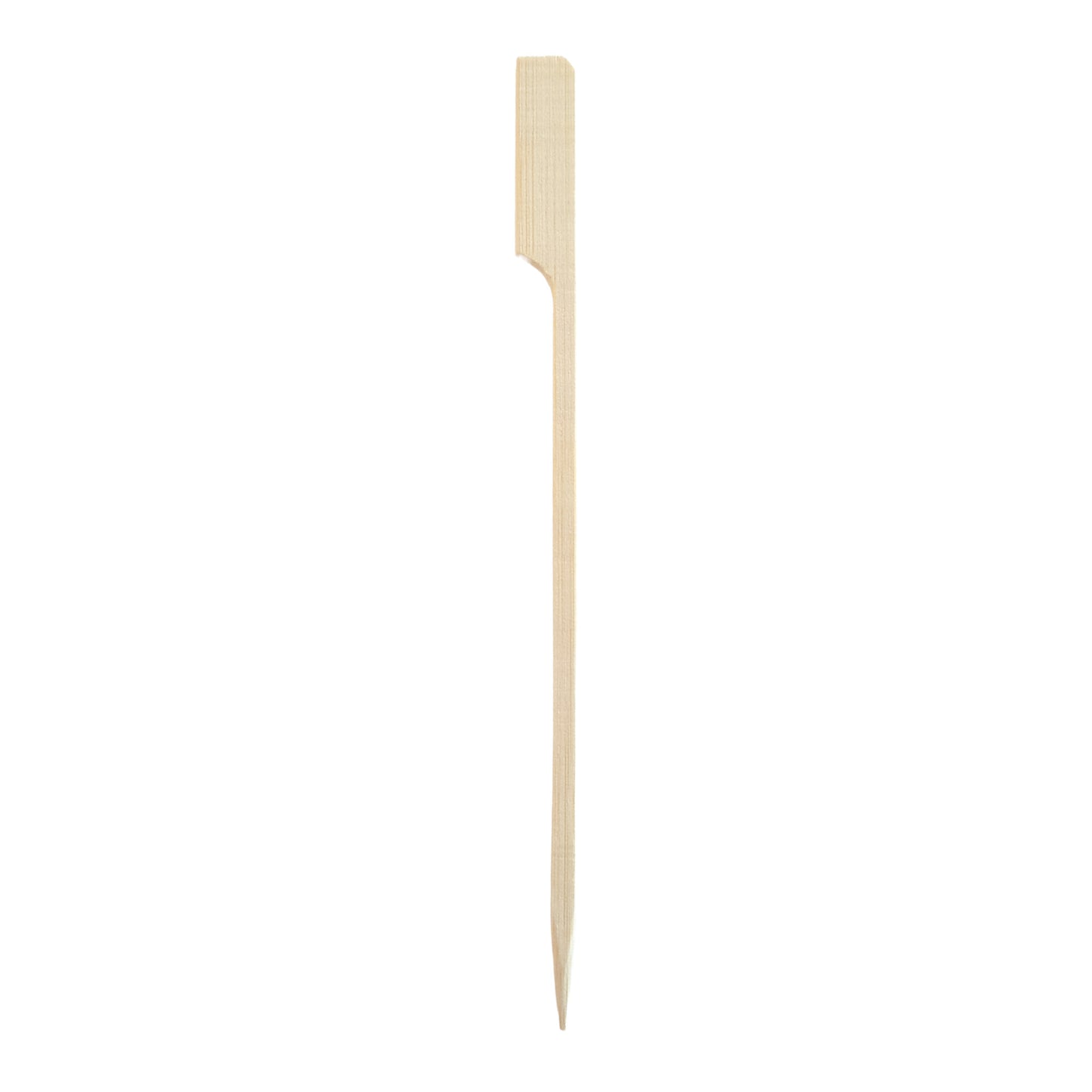 15cm Bamboo Paddle Skewers - Pack of 50 | Bamboo Cocktail Picks for Kebabs, Burgers, Appetisers, Fruit, BBQ & Crafts (50, 15cm / 6 Inch)