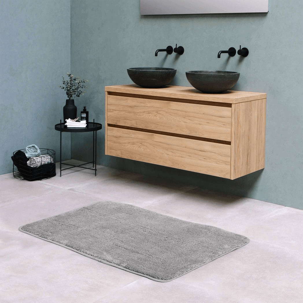 VINSANI BATH MAT 60X90cm LIGHT GREY
