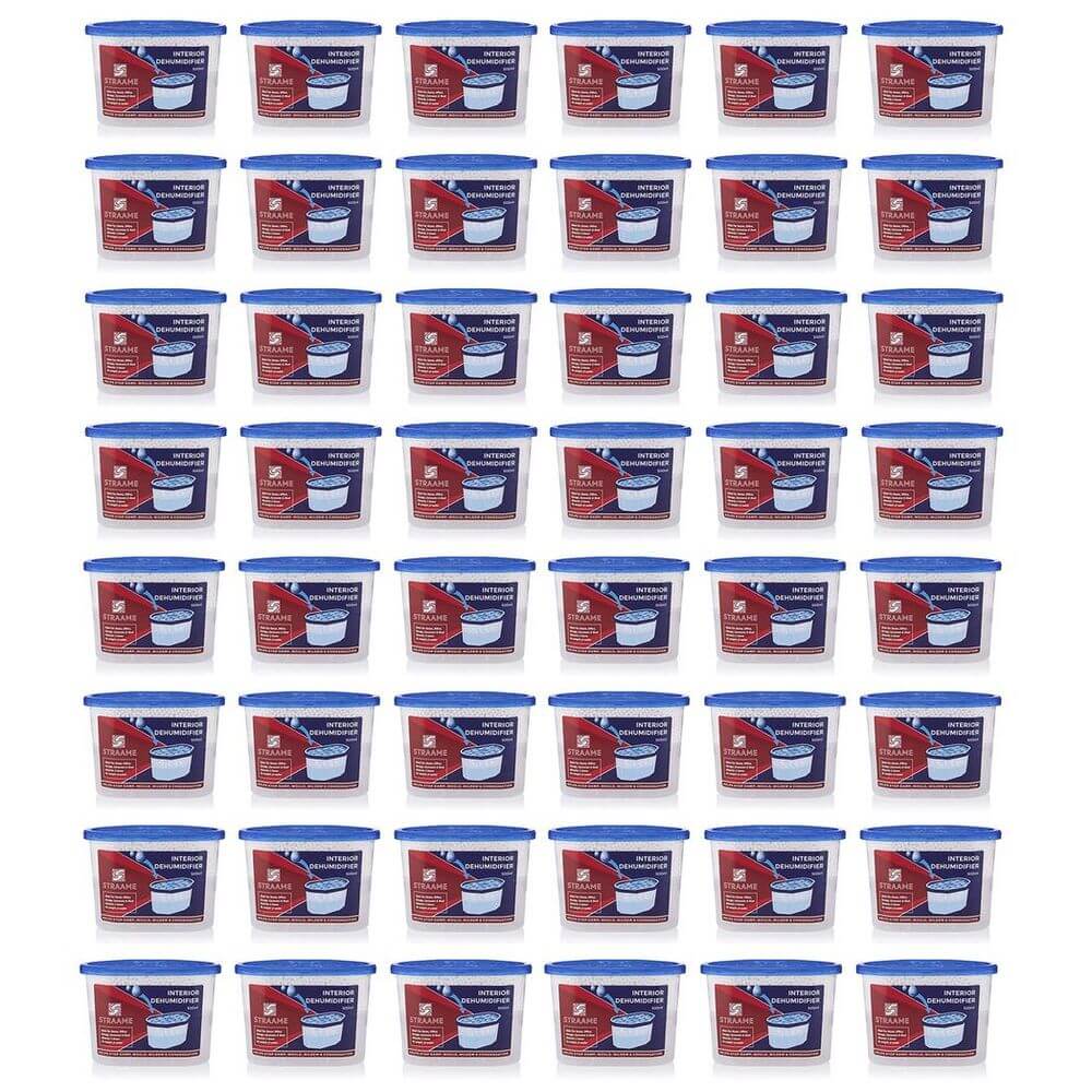 48 Pack / Hydrophilic Crystal Dehumidifier 500ml