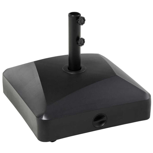 Garden Parasol Base Umbrella Stand 43kg Water or 60kg Sand Filled