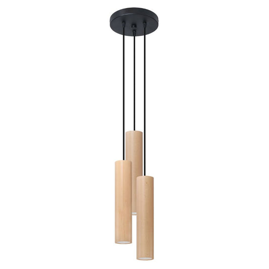 Lino Wood Scandinavian Design Pendant Lamps GU10