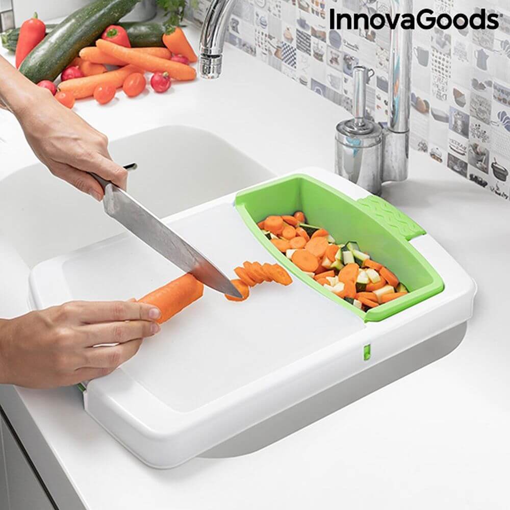 PractiCut Multifunction 3 In 1 Chopping Board