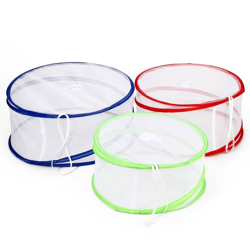 Vinsani Set Of 3 Pop Up Food Covers