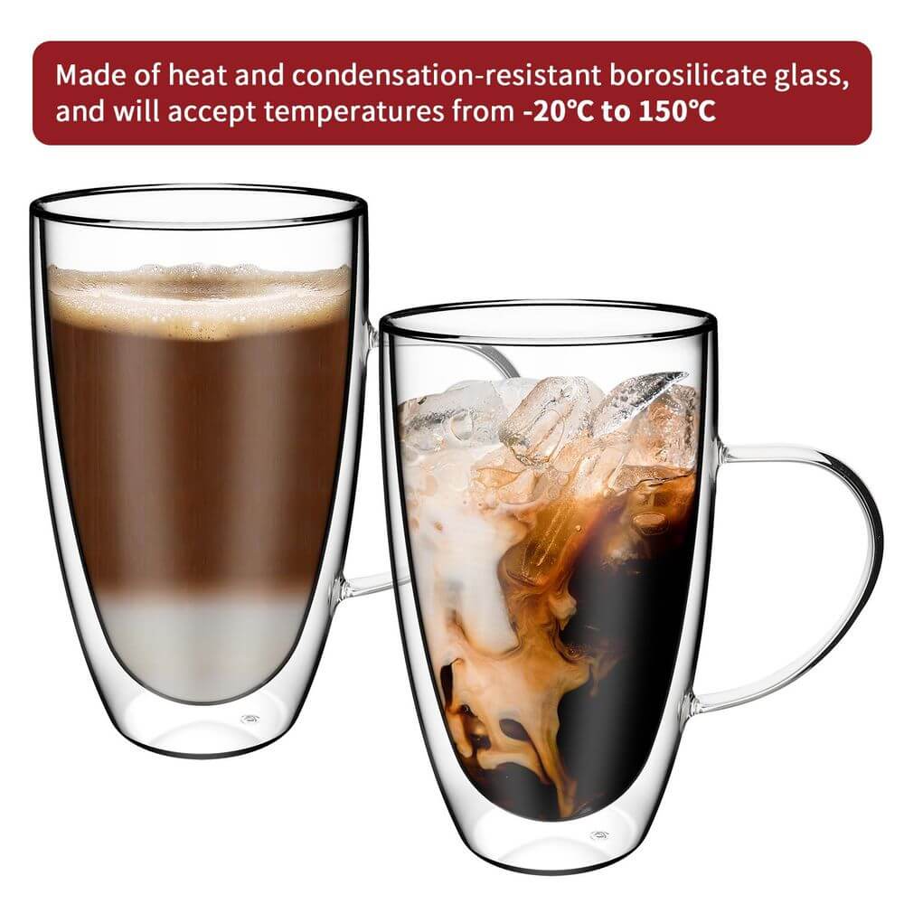Double Wall Glasses Pivano Barware Set Of 2