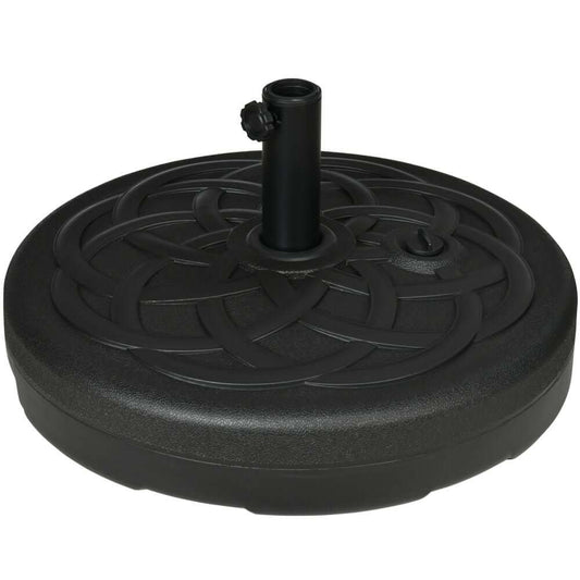Garden Parasol Base Umbrella Stand 25kg Water or 35kg Sand Filled