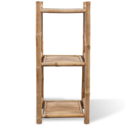 3-Tier Square Eco-Friendly Bamboo Shelf