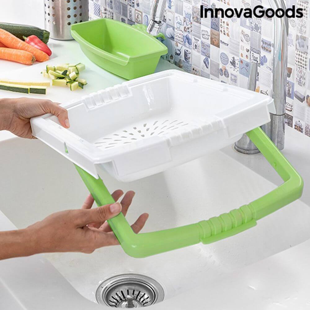 PractiCut Multifunction 3 In 1 Chopping Board