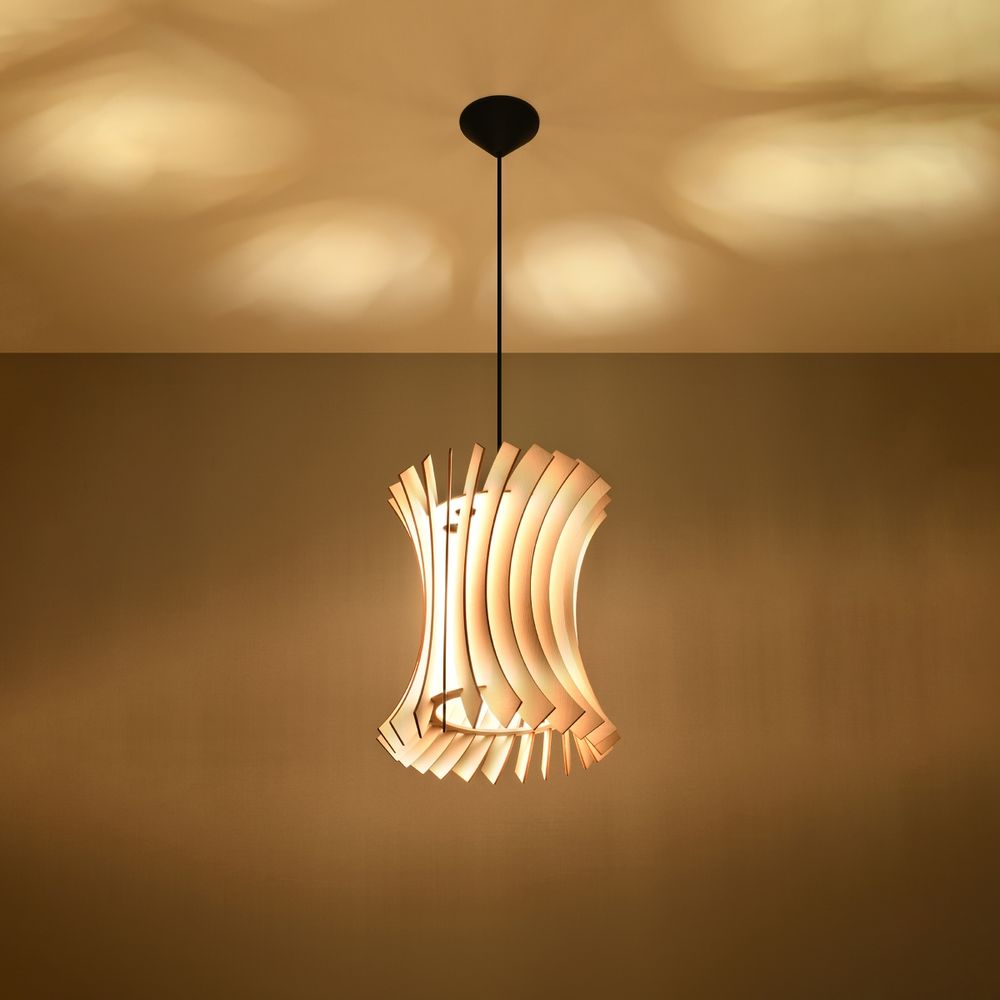 Oriana Scandinavian Design Pendant Lamp Wood E27
