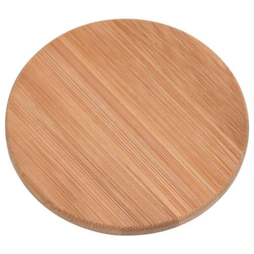 Storage Glass Jars with Bamboo Lid 6 pcs 1000 ml