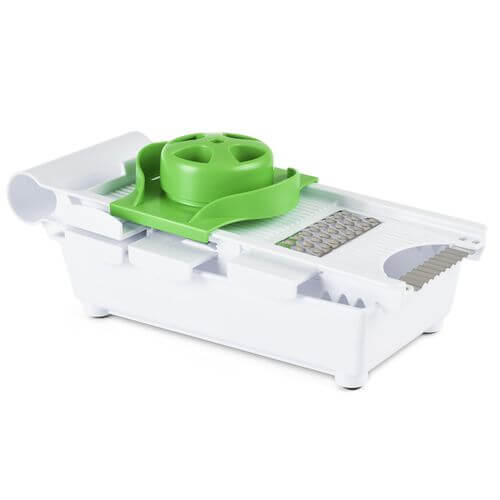 Vinsani 6 In 1 Grater Green & White