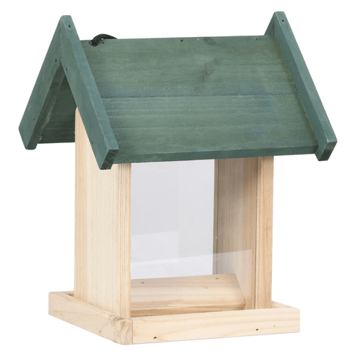Bird Feeders 4 pcs Fir Wood