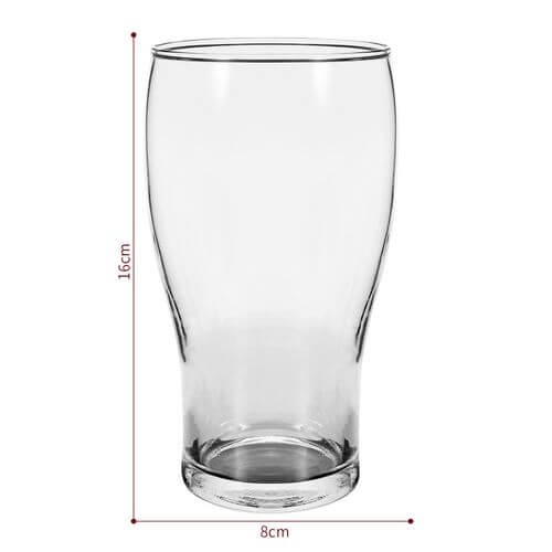 Vinsani Tulip Beer Glasses 6pcs