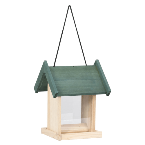 Bird Feeders 4 pcs Fir Wood