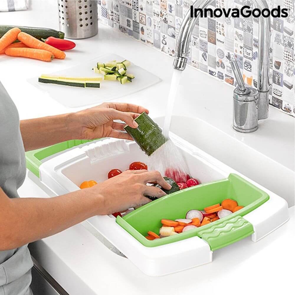 PractiCut Multifunction 3 In 1 Chopping Board