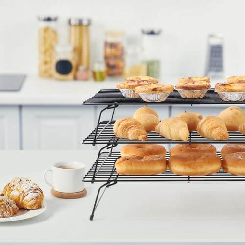 Vinsani 3-Tier Collapsible Cooling Rack
