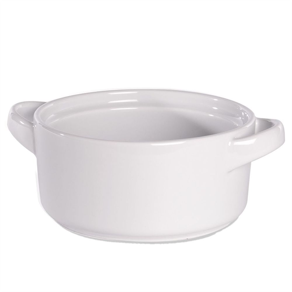 Ceramic Soup Bowls with Handles Set of 4
