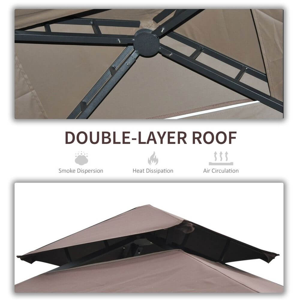 BBQ Party Tent Outdoor Camping Waterproof Patio Canopy Awning