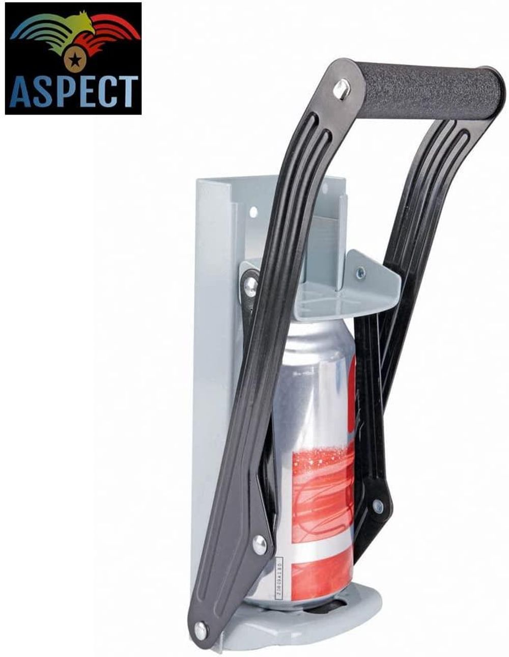 Aspect Heavy Duty Can Crusher, Recycling Wall Mounted Tool