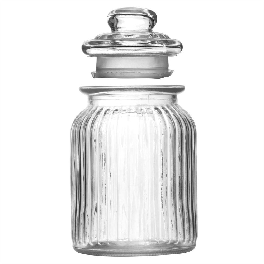 Vintage Airtight Glass Jar