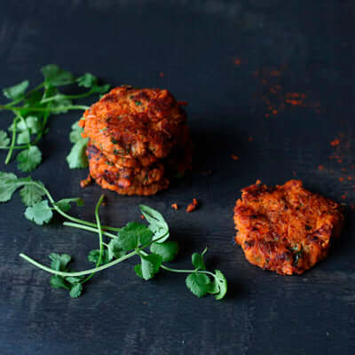 Sweet Potato and Peanut Rostis