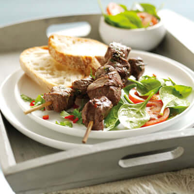 Hot Beef Satays