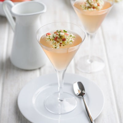 Pink Lady and Elderflower Jellies