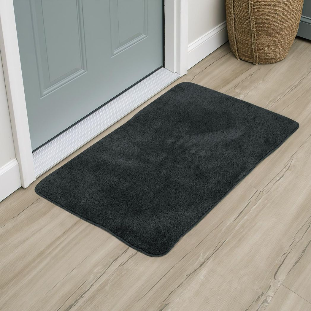 VINSANI BATH MAT 50X80cm DARK GREY
