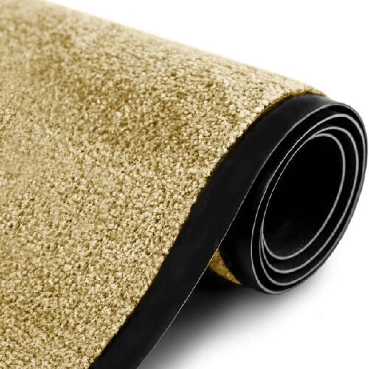 ARRAN Heavy Duty Rubber barrier Door Mat 40 X 60 BEIGE