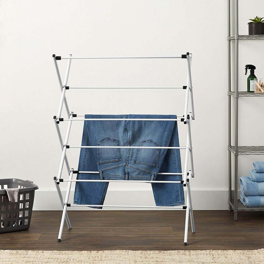 3 Tier Clothes Airer Dryer Laundry Horse Drying Rack Indoor Outdoor Patio