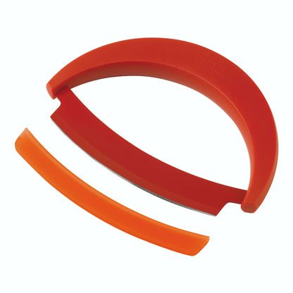 KUHN RIKON Krinkle or Mezzaluna Knife, Red or Green