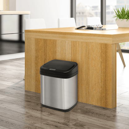 Large 20L Stainless Steel Kitchen Bin With Auto Sensor