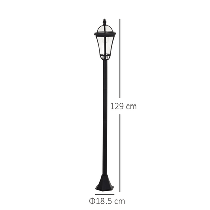 Solar Powered Garden Lamp Posts- 2 PCS LED Garden Lights