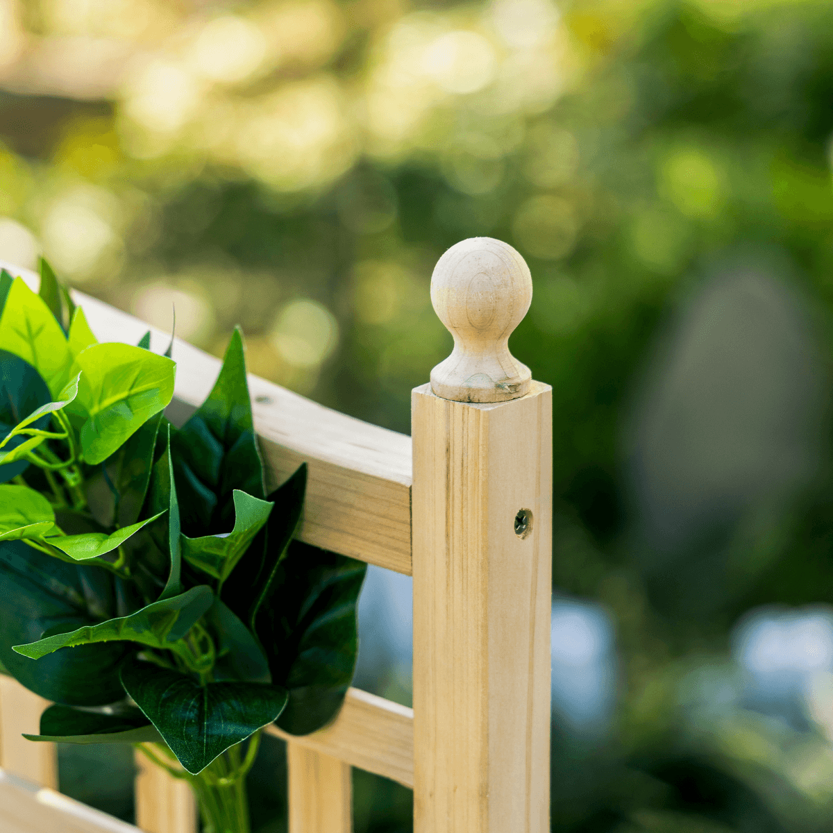 Outsunny Raised Garden Bed with Trellis Garden Planters Indoor Outdoor Natural
