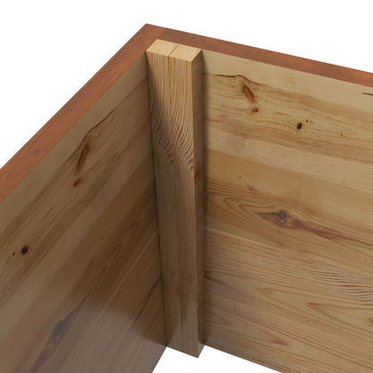 Outsunny Wooden Trellis Planter, Raised Garden Bed for Climbing Plants