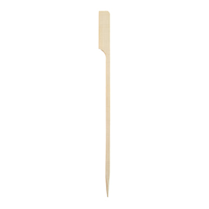 15cm Bamboo Paddle Skewers - Pack of 50 | Bamboo Cocktail Picks for Kebabs, Burgers, Appetisers, Fruit, BBQ & Crafts (50, 15cm / 6 Inch)