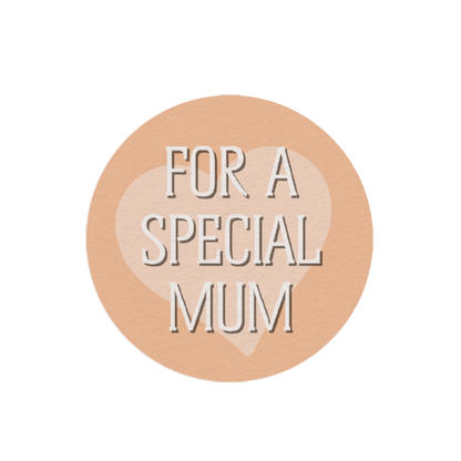 24 x Mother's Day Edible Wafer Cupcake Toppers – Pre-Cut 3.8cm Cake Decorations – Thick Wafer Paper – Messages for Mum Ideal for Cakes & Cupcakes