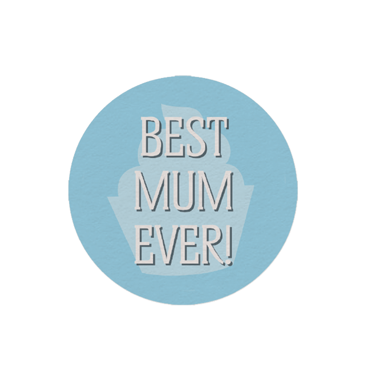 24 x Mother's Day Edible Wafer Cupcake Toppers – Pre-Cut 3.8cm Cake Decorations – Thick Wafer Paper – Messages for Mum Ideal for Cakes & Cupcakes
