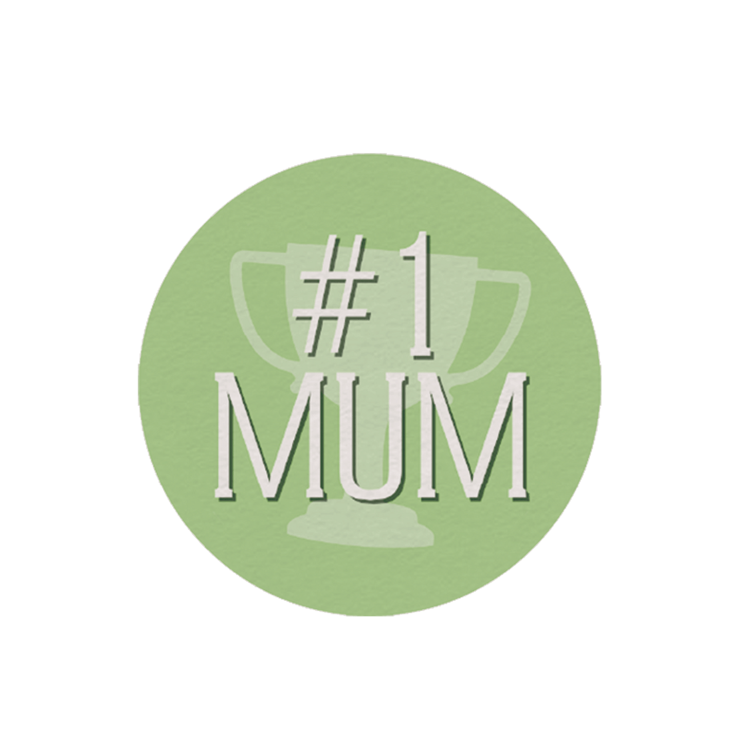 24 x Mother's Day Edible Wafer Cupcake Toppers – Pre-Cut 3.8cm Cake Decorations – Thick Wafer Paper – Messages for Mum Ideal for Cakes & Cupcakes