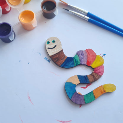 Kitchen Buddies Bugs Kids Painting Set 4+ - Fridge Magnets - 8 Shapes