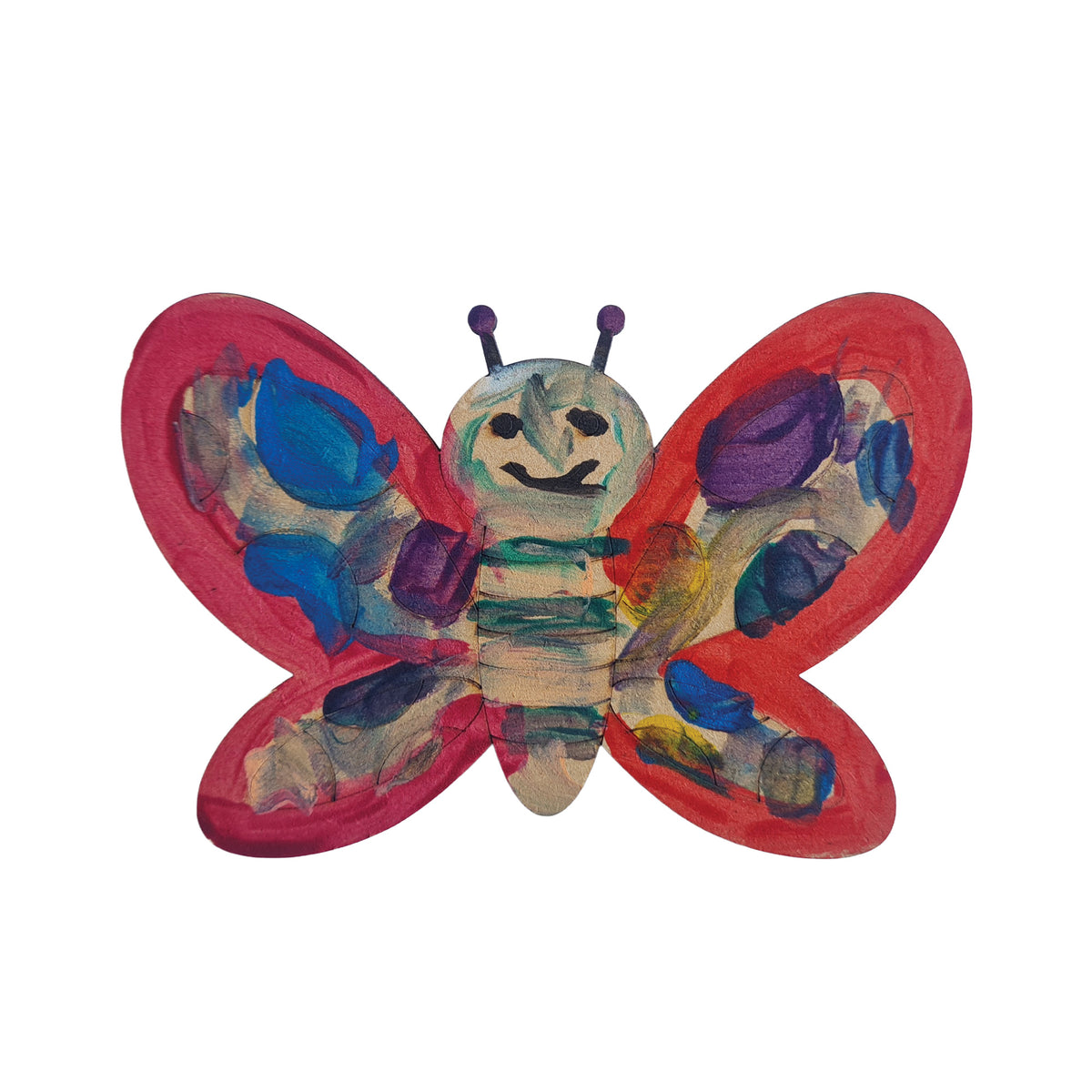 Kitchen Buddies Bugs Kids Painting Set 4+ - Fridge Magnets - 8 Shapes