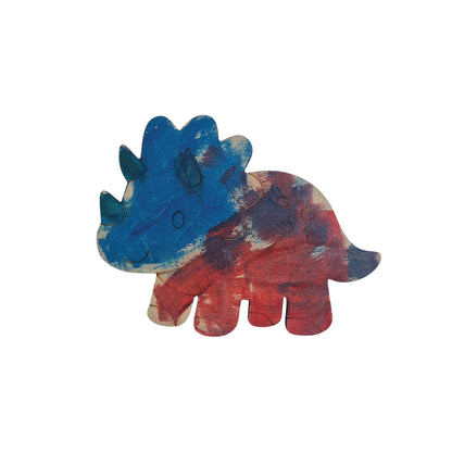 Kitchen Buddies Dinosaur Kids Painting Set 4+ - Fridge Magnets - 8 Shapes