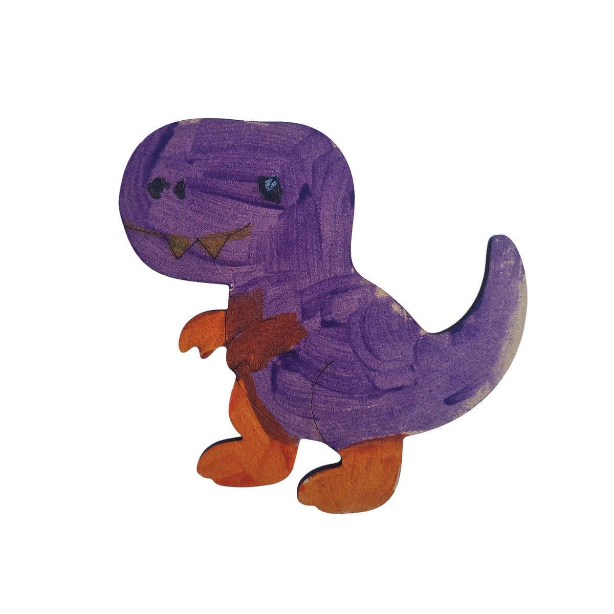 Kitchen Buddies Dinosaur Kids Painting Set 4+ - Fridge Magnets - 8 Shapes