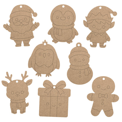 Kitchen Buddies Christmas Cutie Baubles Kids Painting Set 4+
