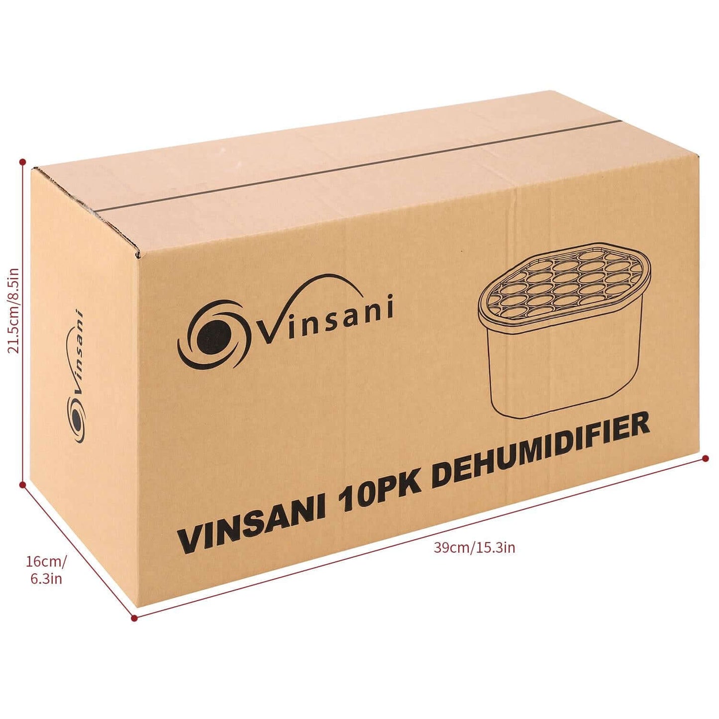 VINSANI 10pk dehumidifiers with hydrophilic crystals stopping damp