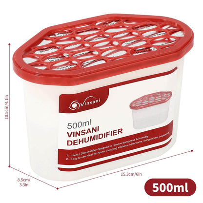 VINSANI 10pk dehumidifiers with hydrophilic crystals stopping damp