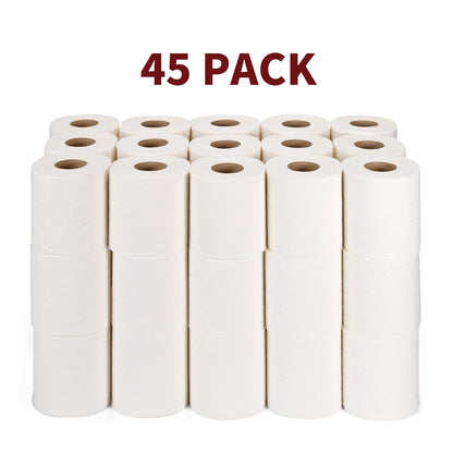 VINSANI BAMBOO TOILET ROLLS Pack of 45