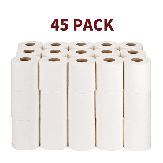 VINSANI BAMBOO TOILET ROLLS Pack of 45