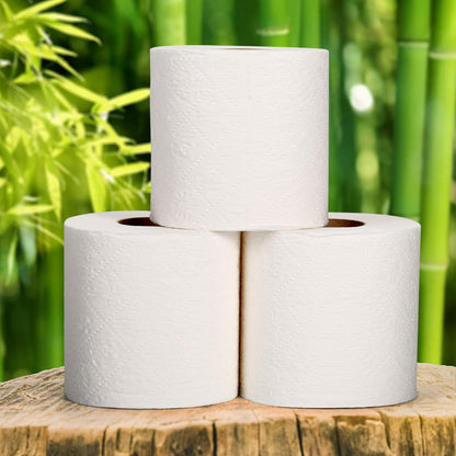 VINSANI BAMBOO TOILET ROLLS Pack of 45